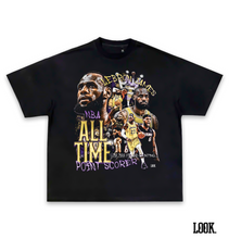 Load image into Gallery viewer, Lebron James 'ALL-TIME' - LOOK. Custom Graphic Tee