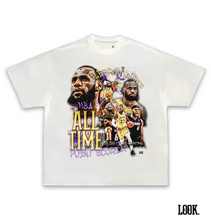 Load image into Gallery viewer, Lebron James 'ALL-TIME' - LOOK. Custom Graphic Tee