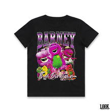 Load image into Gallery viewer, Barney The Dinosaur - LOOK. Kids Graphic Tee