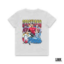 Load image into Gallery viewer, Cristiano Ronaldo - LOOK. Graphic Tee (KIDS)