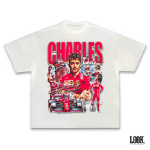 Load image into Gallery viewer, Charles Leclerc LOOK. Graphic Tee