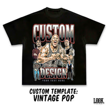 Load image into Gallery viewer, Vintage Template Package (Graphic Tee Included)