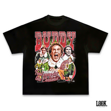 Load image into Gallery viewer, Buddy 'ELF' Christmas LOOK. Graphic Tee