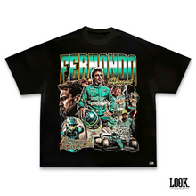Load image into Gallery viewer, Fernando Alonso 'Aston Martin' LOOK. Graphic Tee
