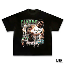 Load image into Gallery viewer, Giannis Antetokounmpo 'GreekFreak' LOOK. Graphic Tee