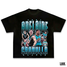 Load image into Gallery viewer, Adelaide Port x Cronulla Sharks - LOOK. Graphic Tee