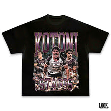 Load image into Gallery viewer, Kotoni Staggs 'Brisbane Broncos' - LOOK. Graphic Tee