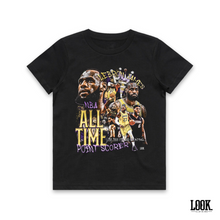 Load image into Gallery viewer, Lebron James 'AllTime' - LOOK. Graphic Tee (KIDS)