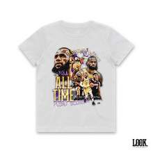 Load image into Gallery viewer, Lebron James 'AllTime' - LOOK. Graphic Tee (KIDS)
