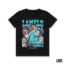 Load image into Gallery viewer, LaMelo Ball - 'The Entertainer' - LOOK. Graphic Tee (KIDS)