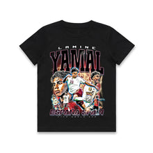 Load image into Gallery viewer, Lamine Yamal 'Spain Football World Cup' LOOK. Graphic Tee KIDS