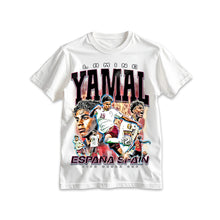 Load image into Gallery viewer, Lamine Yamal 'Spain Football World Cup' LOOK. Graphic Tee
