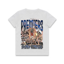Load image into Gallery viewer, Sydney Roosters 2026 Premiers Tee (KIDS)