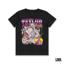 Load image into Gallery viewer, Taylor Swift LOOK. Kids Graphic Tee
