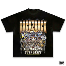 Load image into Gallery viewer, Normanton Stingers 'Back2Back' Champs LOOK. Graphic Tee