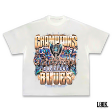 Load image into Gallery viewer, Auckland Blues ‘Champions 24’ LOOK. Graphic Tee
