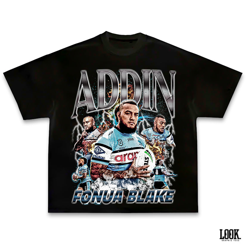 Addin Founa Blake 'Sharks' - LOOK. Graphic Tee
