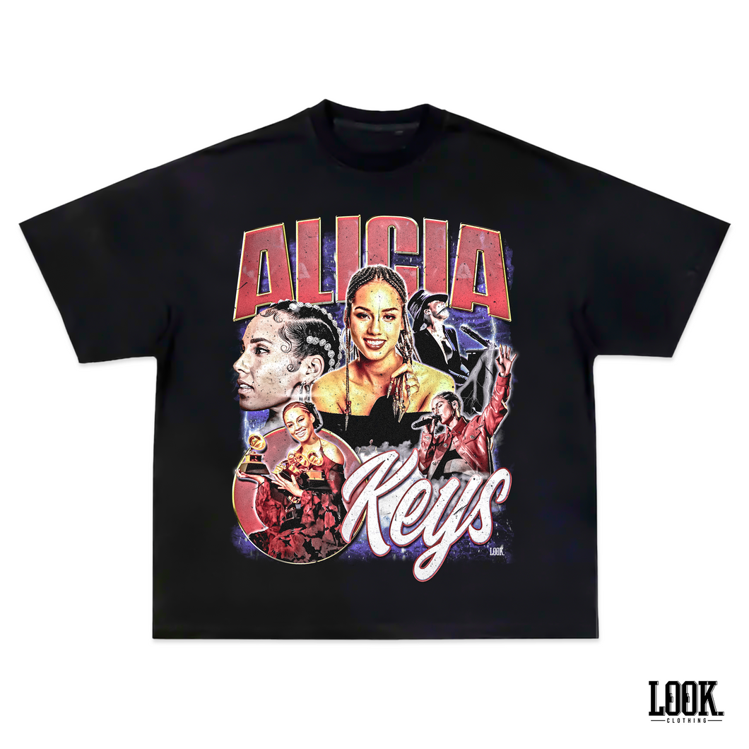 Alicia Keys LOOK. Graphic Tee