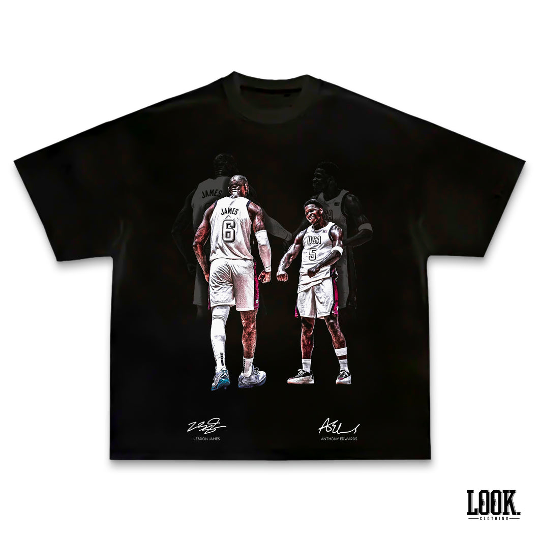 Antman x LBJ ‘Team USA’ LOOK. Graphic Tee 🇺🇸