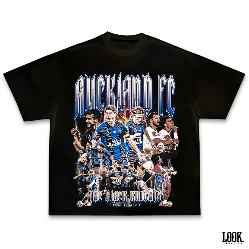 Auckland 'Black Knights' FC Graphic Tee