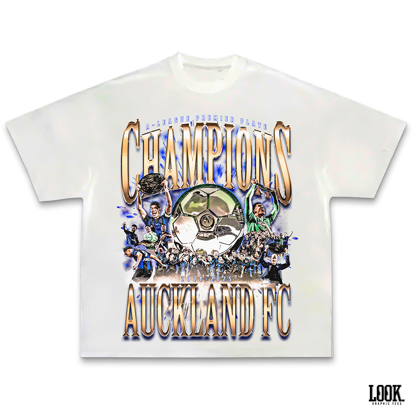 Auckland FC '2024-2025 Champions' Graphic Tee