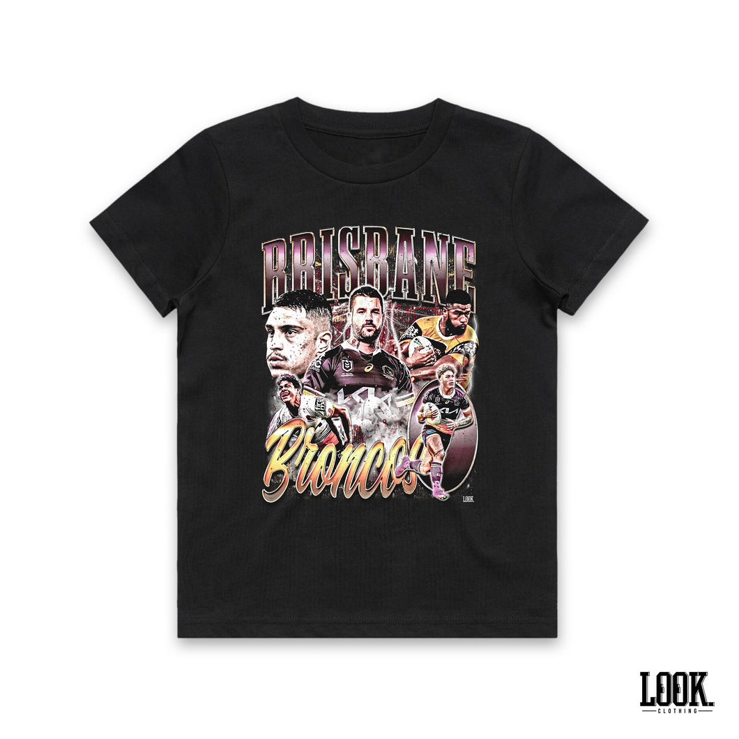 Brisbane Broncos 'EP1' - LOOK. Graphic Tee (KIDS)