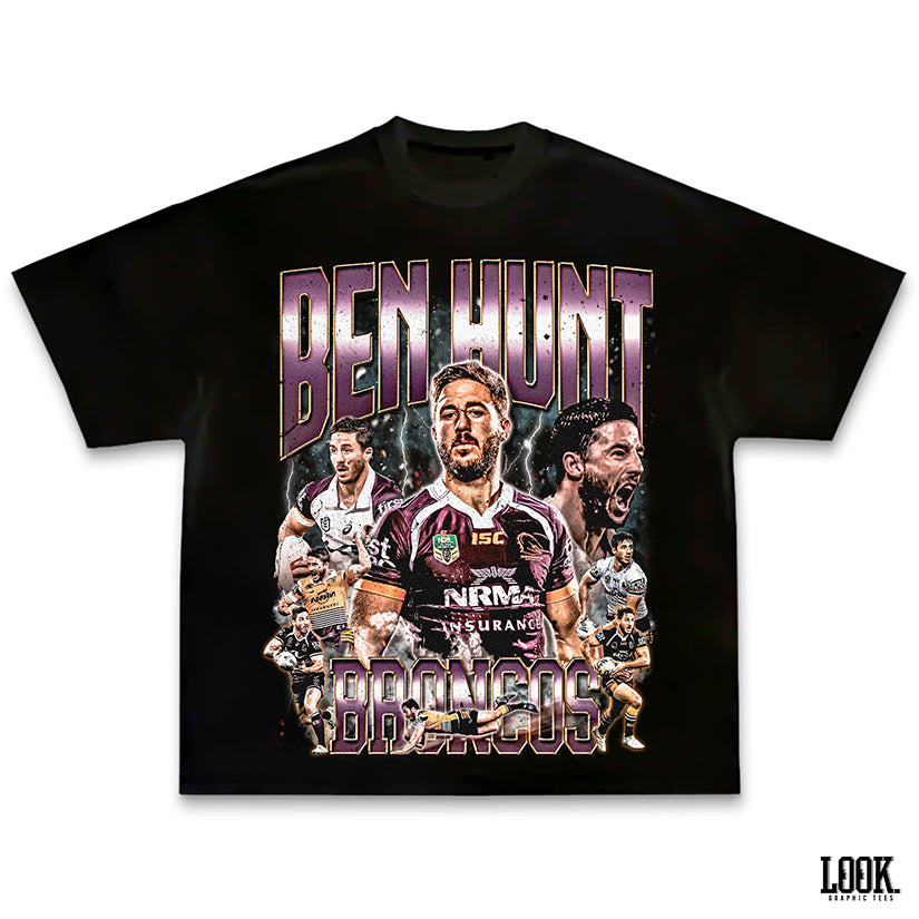 Ben Hunt 'Brisbane Broncos' - LOOK. Graphic Tee