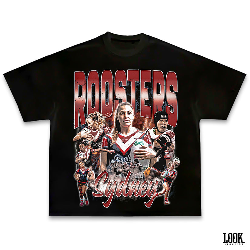 Sydney Roosters Womans LOOK. Graphic Tee