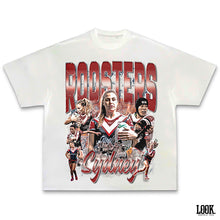 Load image into Gallery viewer, Sydney Roosters Womans LOOK. Graphic Tee
