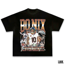 Load image into Gallery viewer, Bo Nix &#39;Denver Broncos&#39; LOOK. Graphic Tee
