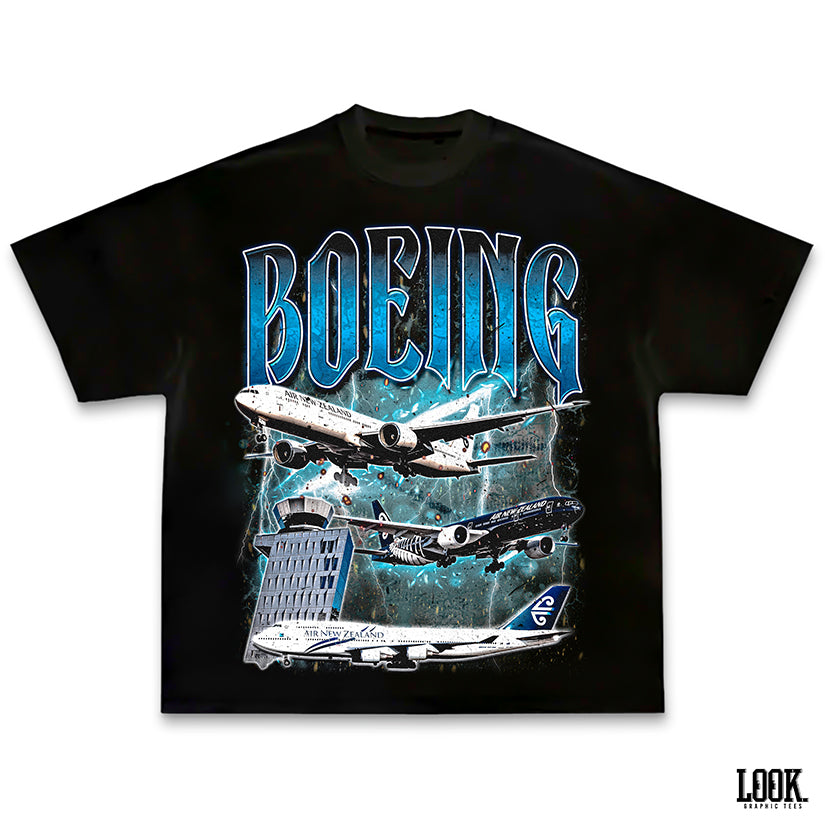 Boeing Airplane LOOK. Graphic Tee