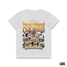 Load image into Gallery viewer, Brisbane Broncos &#39;2025 Premiers&#39; - Kids Graphic Tee
