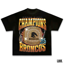 Load image into Gallery viewer, Brisbane Broncos &#39;2025 Champions Ring&#39; - LOOK. Graphic Tee
