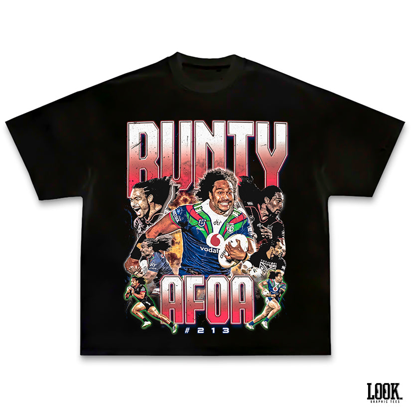 Bunty Afoa - LOOK. Graphic Tee