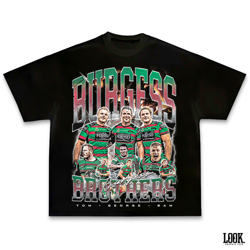 Burgess Brothers 'Rabbitohs' - LOOK. Graphic Tee