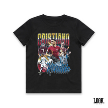 Load image into Gallery viewer, Cristiano Ronaldo - LOOK. Graphic Tee (KIDS)
