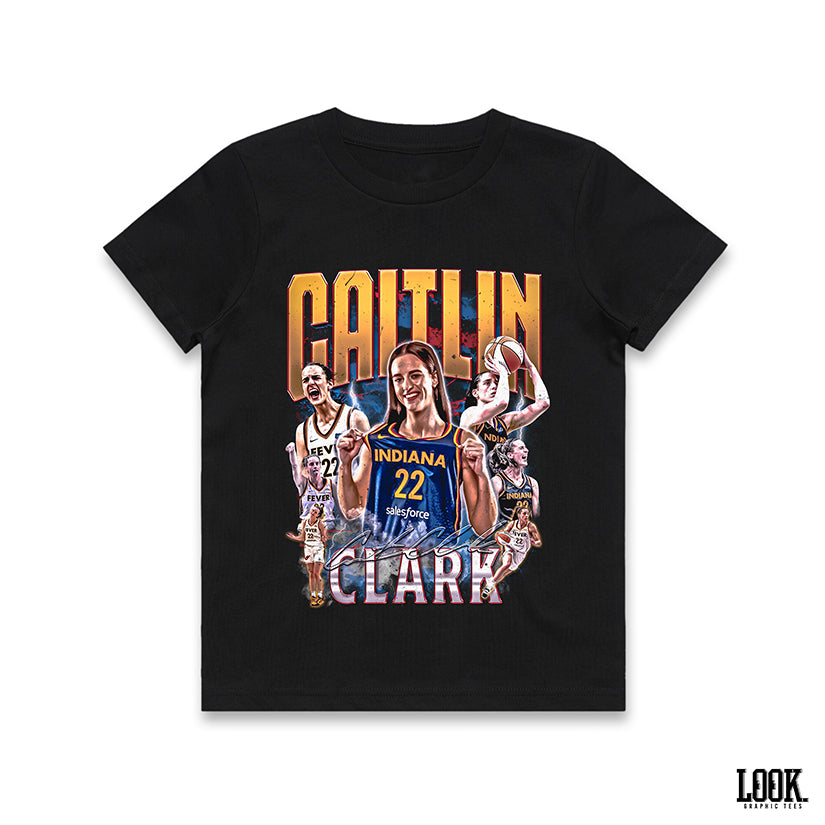 Caitlin Clark 'Indiana Fever' LOOK. Kids Graphic Tee