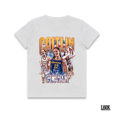 Load image into Gallery viewer, Caitlin Clark &#39;Indiana Fever&#39; LOOK. Kids Graphic Tee
