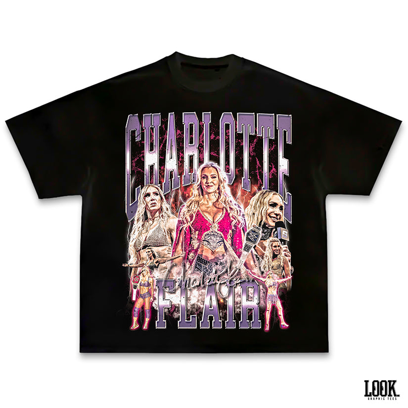 Charlotte Flair - LOOK. Graphic Tee