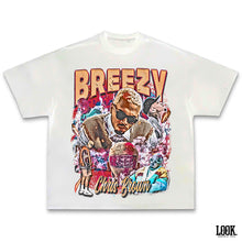 Load image into Gallery viewer, Chris Brown &#39;Breezy&#39; - LOOK. Custom Graphic Tee
