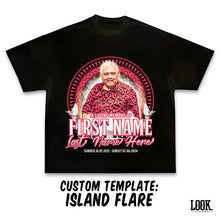 Load image into Gallery viewer, Memorial Template Package (Graphic Tee Included)
