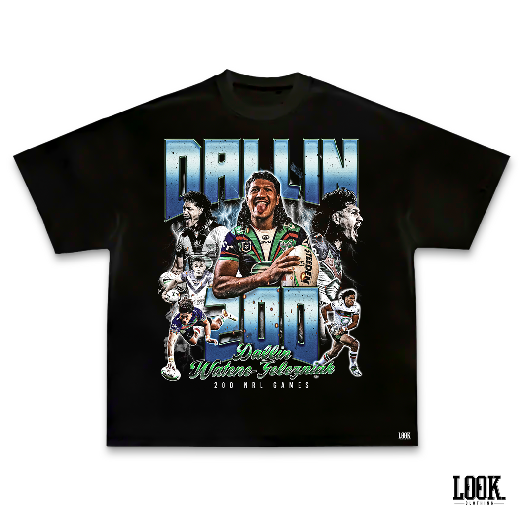 Dallin Watene-Zelezniak '200' LOOK. Graphic Tee