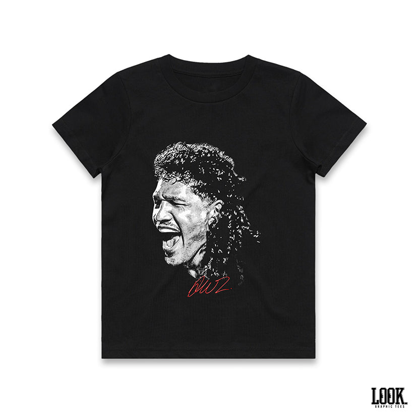 Dallin Watene-Zelezniak 'DWZ Head' - LOOK. Graphic Kids Tee