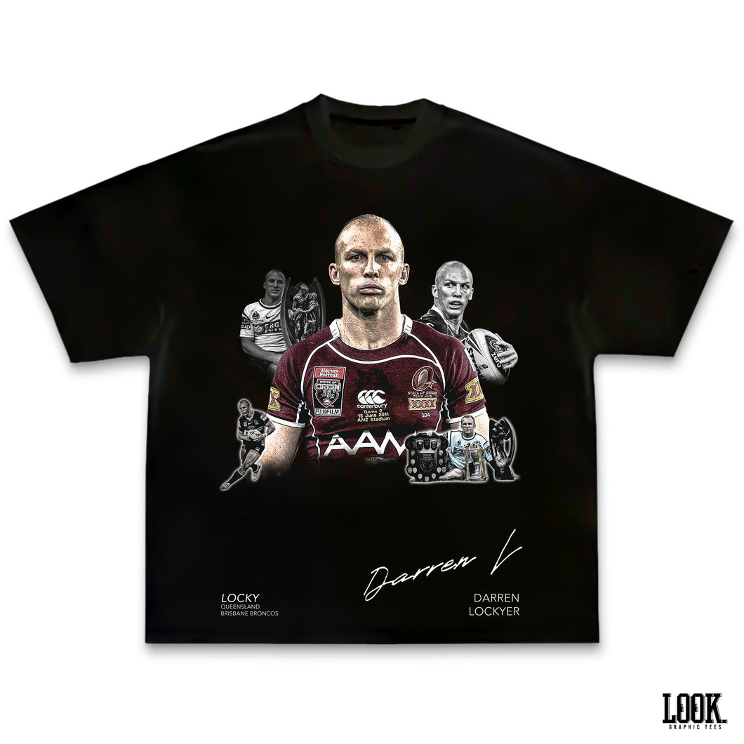 Darren Lockyer 'LOCKY' Graphic Tee
