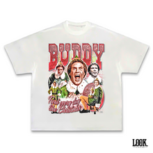 Load image into Gallery viewer, Buddy &#39;ELF&#39; Christmas LOOK. Graphic Tee
