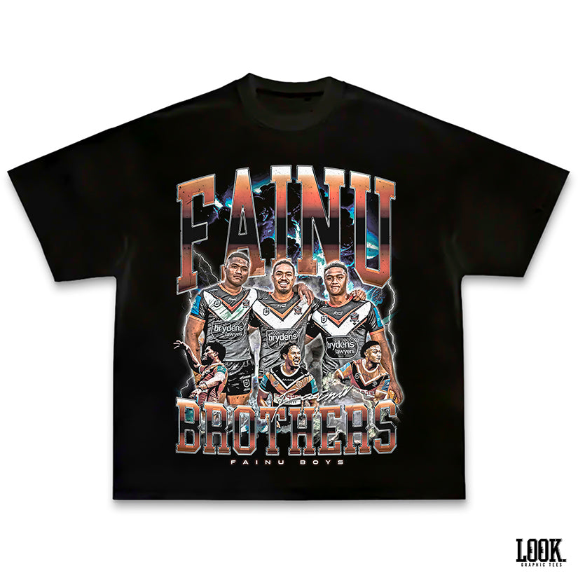 Fainu Brothers 'Tigers' - LOOK. Graphic Tee