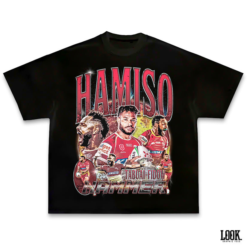 Hamiso Tabuai-Fidow 'HAMMER' - LOOK. Graphic Tee