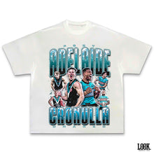 Load image into Gallery viewer, Adelaide Port x Cronulla Sharks - LOOK. Graphic Tee
