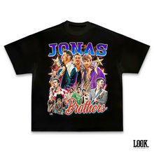 Load image into Gallery viewer, Jonas Brothers &#39;BURN&#39;N&#39; LOOK. Graphic Tee
