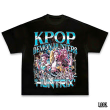 Load image into Gallery viewer, Kpop Demon Hunters &#39;Huntrix&#39; - LOOK. Custom Graphic Tee
